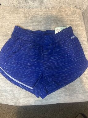 DSG Violet Spacedye Women's Mid-Rise Performance Athletic Shorts